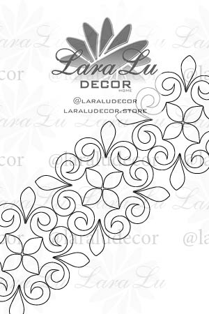 Caminho de mesa 27  90 cm x  30 cm