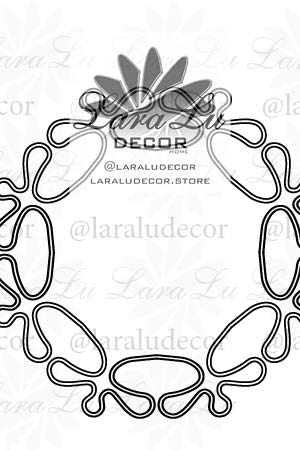 Caminho de mesa 34  65 cm de diametro