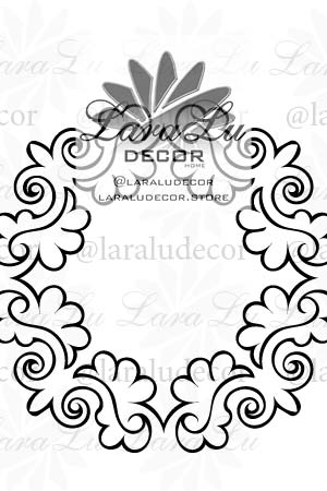 Caminho de mesa 35  65 cm de diametro