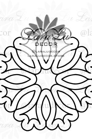 Caminho de mesa 38  70 cm de diametro